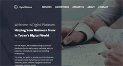 Desktop Screenshot of digital-platinum.com